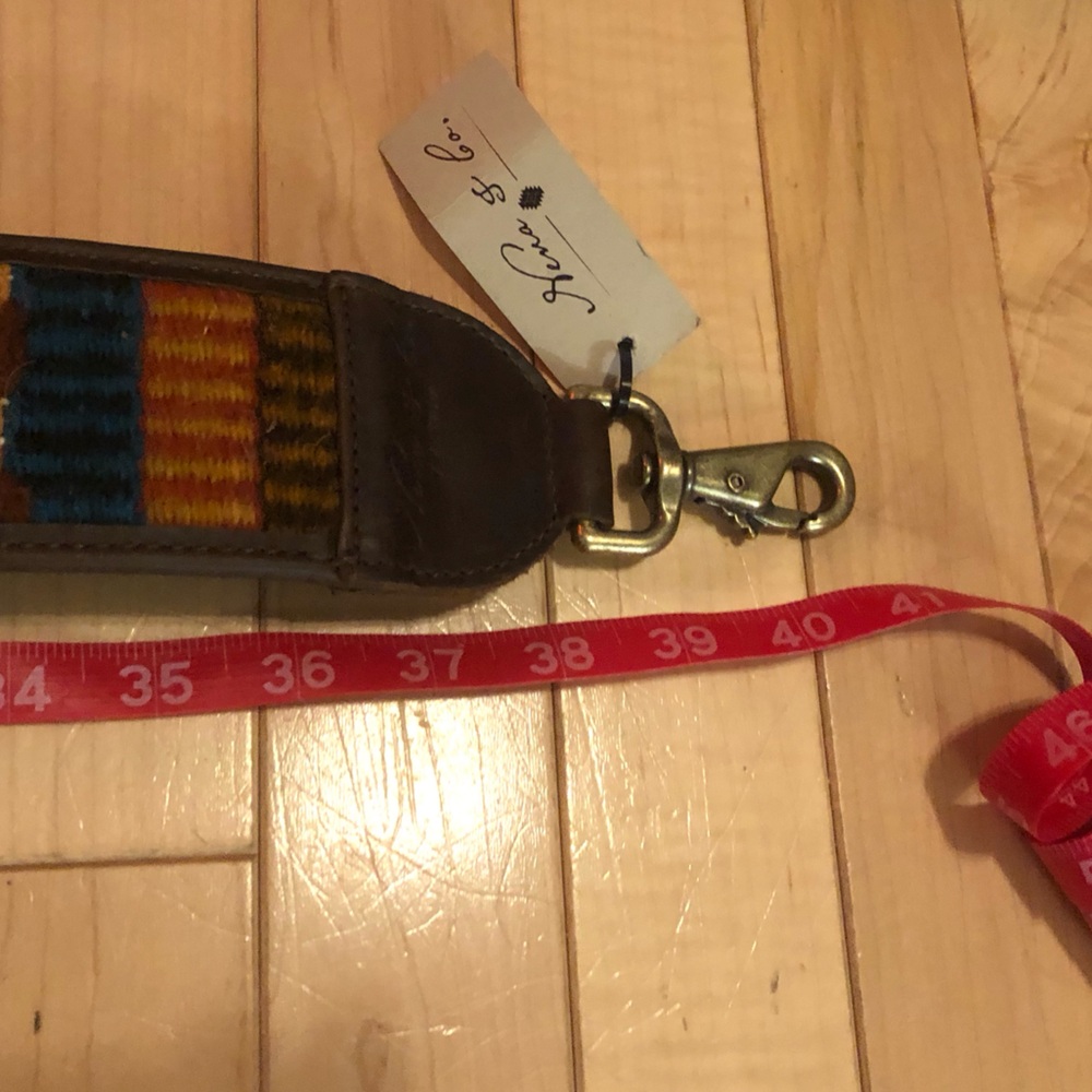 Nena & Co. handwoven bag strap. New with bag and tags. - Picture 2 of 8